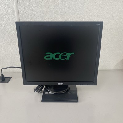 Acer 17'' LCD VGA Analog Monitor V173 1280x1024 Resolution 4:3 for Retro Gaming