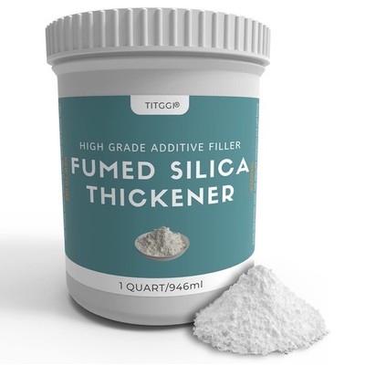 1 Quart 100% Pure Fumed Silica Powder, Advanced Thickener for Epoxy, Paints, Var