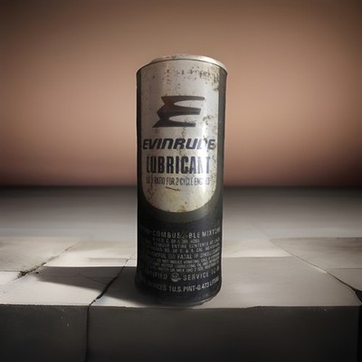 Evinrude lubricant two cycle engine oil vintage