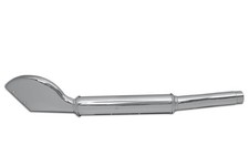 45 Inch Wl Bat Tail Muffler Chrome For Harley-davidson
