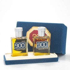 Aramis 900 Herbal Cologne After Shave SPLASH Set 2 x 2OZ Original Vintage Men