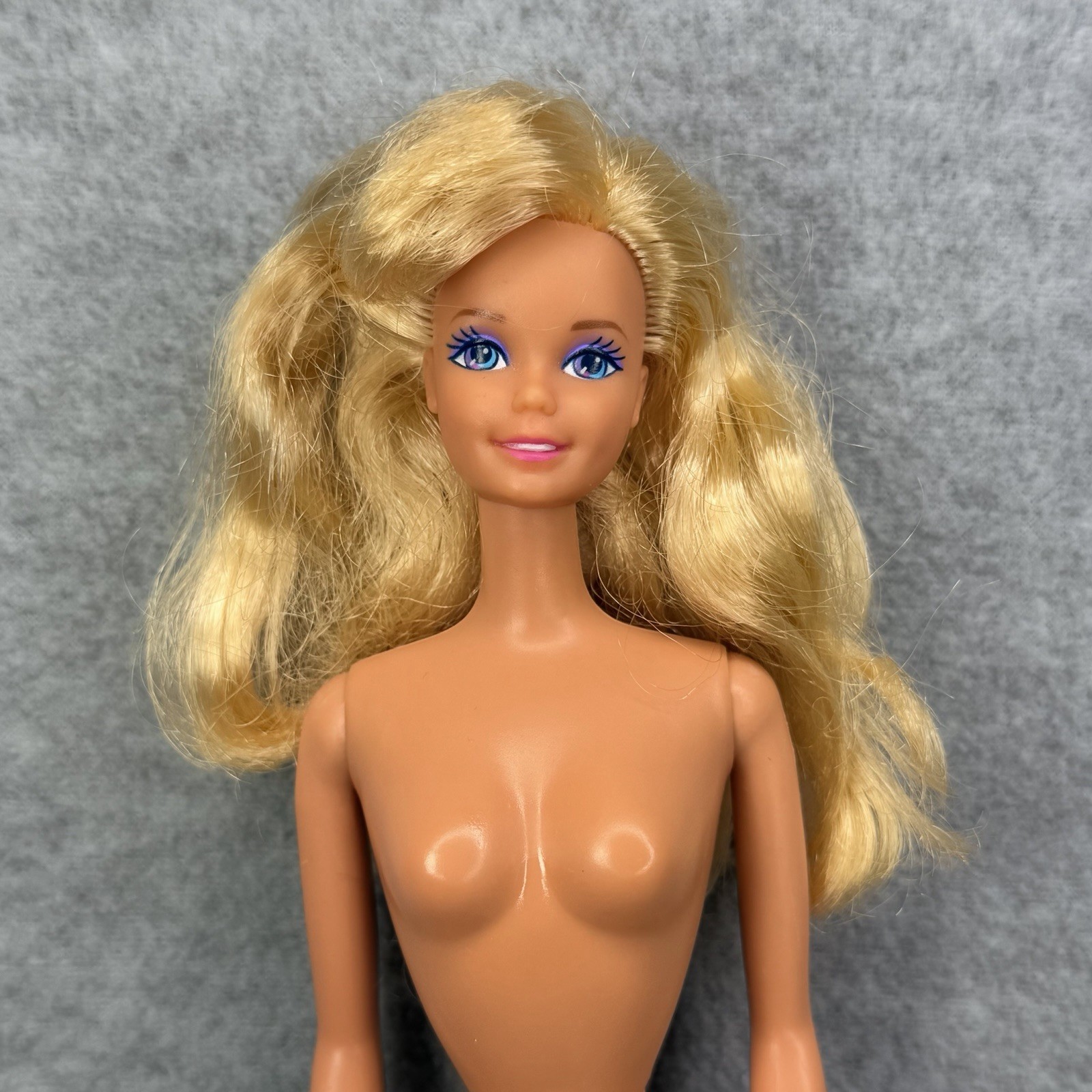 Fashion Play Barbie Vintage 1990 90s Doll Mattel 9629 Nude Blonde