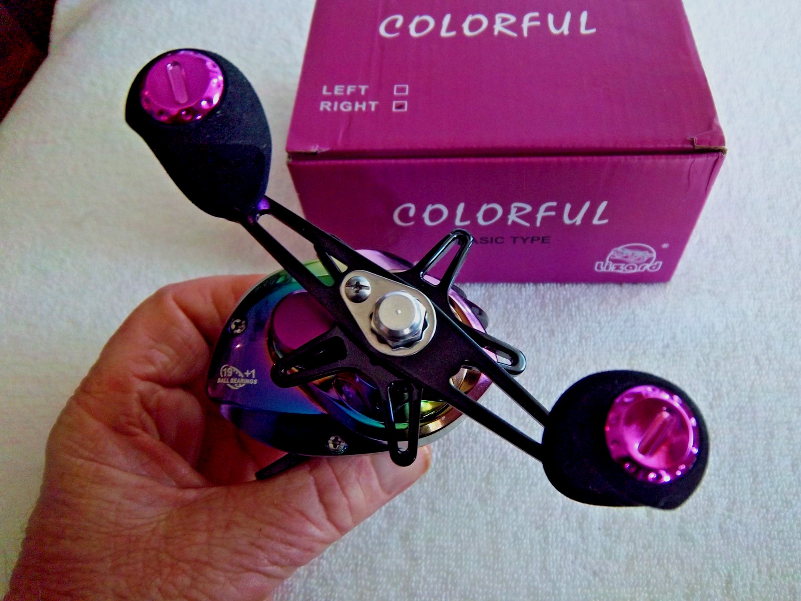 Baitcasting Reel 7.2:1 High Speed Fishing Reel Saltwater or Freshwater BEAUTIFUL