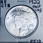 1922 P BU GEM PEACE SILVER DOLLAR UNC MS+++ U.S. MINT RARE COIN 8513