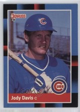 1988 Donruss Jody Davis (Solid Blue Upper Right Corner) #119 14x1