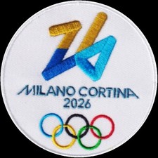 🔥🔥🔥 Rare 2026 Milan Cortina Olympic Winter Games  3" Patch 🔥🔥🔥