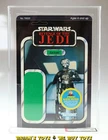 Vintage Kenner Star Wars Carded Revenge of the Jedi Proof Card Zuckuss AFA 80...