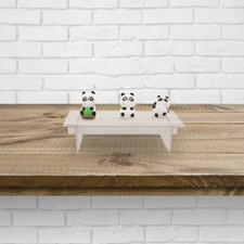 2 PCS Dessert Shelves Acylic Display Stand Clear Tabletop Acrylic