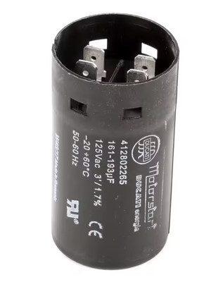 Robot Coupe 412802265 Capacitor, 125V, 161-193uF, 50/60HZ | eBay