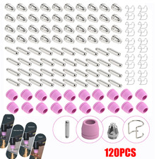 120pcs Plasma Cutter Torch Consumables Kit 60Amp for SG-55, AG-60, WSD-60 CUT50