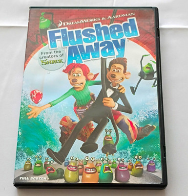 DreamWorks Flushed Away (DVD) Full Screen Interactive PG 2007 English/French