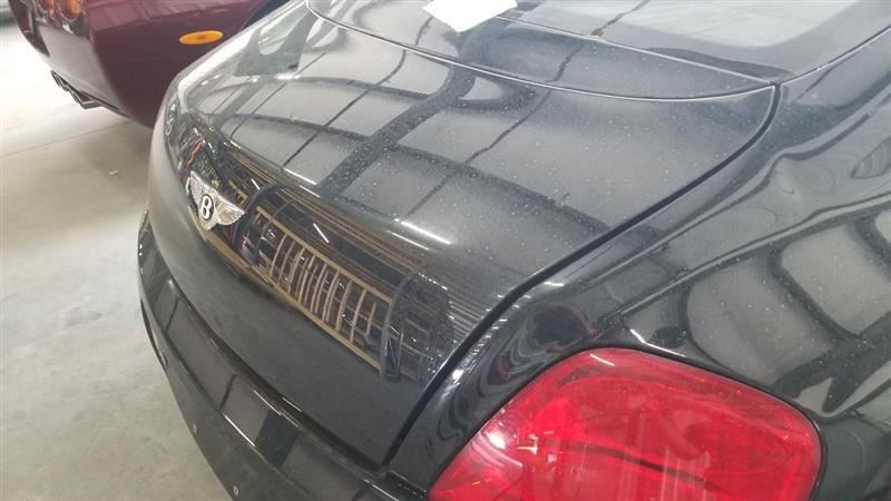 Bentley Continental GT 2010 Rear Condenser compartment lid Black