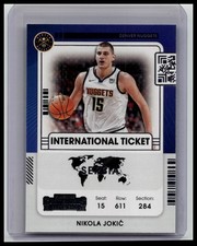 2021-22 Panini Contenders #22 Nikola Jokic International Ticket