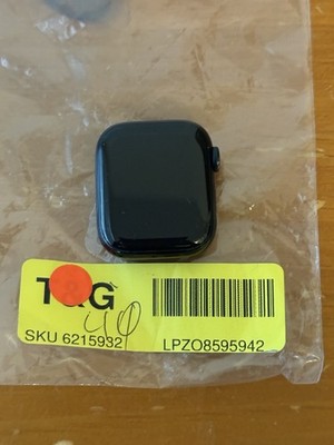 GPS Only Apple Watch Series 7 41MM Midnight Aluminum MKN13LL/A Face Only