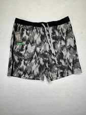 Eddie Bauer Volley Swim Trunks Black Liner Men  s Shorts NWT Size XL