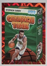 2023-24 Panini Donruss Stephen Curry #6 Crunch Time Red Warriors