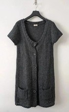 Gilet d'hiver long 28% alpaga, 42% laine, 30% acrylique - Des Petits Hauts