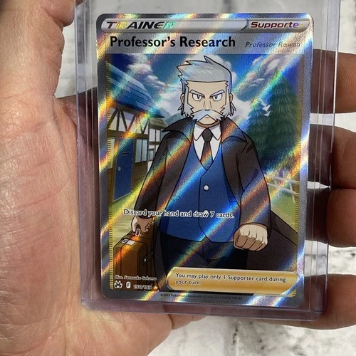 Pokémon TCG Professor's Research Full Art Ultra Rare Crown Zenith 150/159 NM/MT