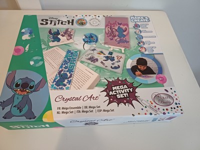CRYSTAL ART Stitch Disney Mega Activity Set BRANDNEU