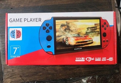 7'' X12 Plus Handheld Game Console HD Screen Retro Video Built-in 10000 Games