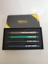 Triathlon Gifts For Men, Women Ballpoint Pen Set of 4, Perfect Triathlete Gift