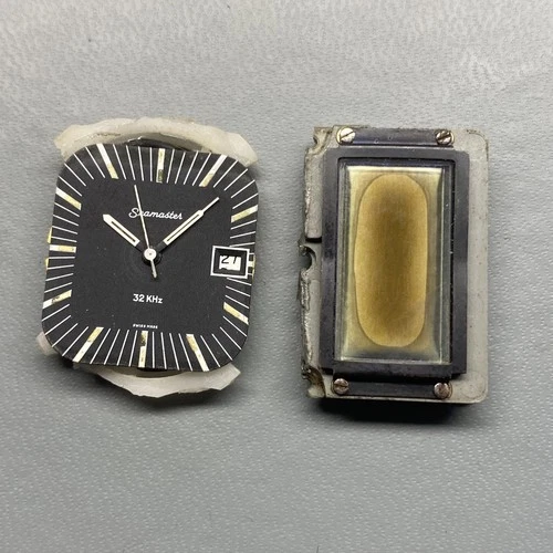Vintage Omega Seamaster Chrono Quartz Albatros Movement & Digital Display Spares