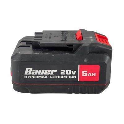 Bauer 1907C-B 20-Volt Lithium-Ion 5Ah High-Capacity Lithium-Ion Battery Pack