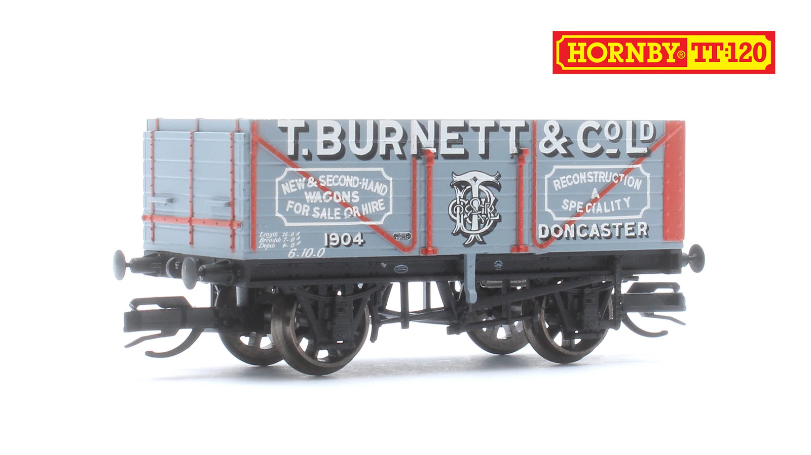 Hornby TT6041 T Burnett 7 Plank Wagon