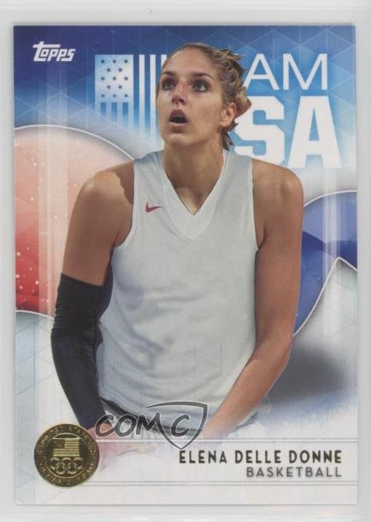 2016 Topps US Olympic & Paralympic Team and Hopefuls Gold Elena Delle Donne 9b4