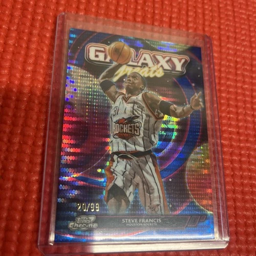 2025 Topps Cosmic Chrome Steve Francis Blue Moon Refractor (RAW)