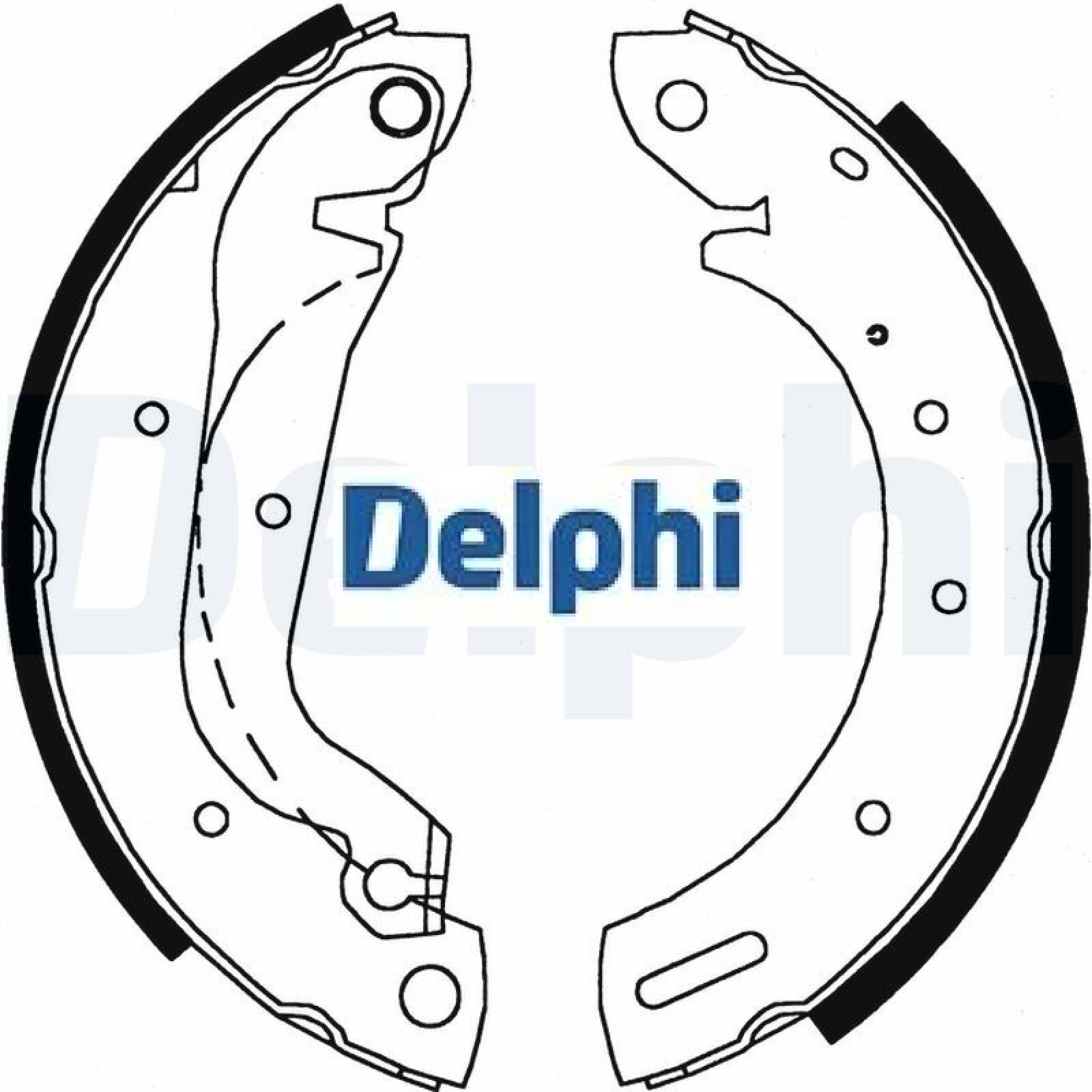 Delphi Bremsbackensatz Ls1827 - Bild 2