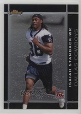 2007 Topps Finest Rookie Black Refractor 40/99 Isaiah Stanback #111 6h1