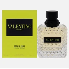 Valentino Donna Born In Roma Yellow Dream EDP 3.4 oz 100 ml Spray for Women New