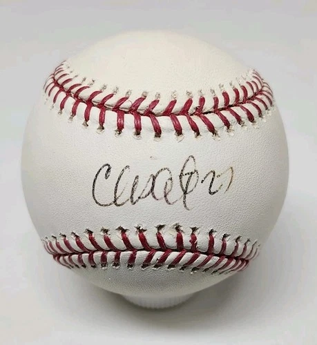 Chris Coste Signed Rawlings Official Major League Baseball PHI MLB Holo C4