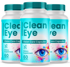 Clean Eye, Cleaneye Vision Care Capsules Supplement for Eye Support 180CT 3Pack