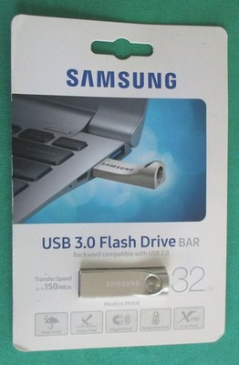 Samsung USB 3.0 Flash Drive Bar 32GB Model MUF-32BA/AM Transfer Speed 150MS/S