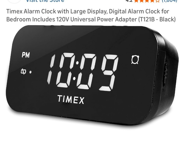 Loud Or Soft Alarm Electric W Back Up Battery