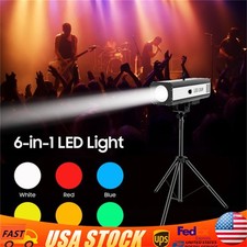 330W RGBW LED Stage Spotlight Follow Spot Light DJ Disco Light Beam w/Tripod