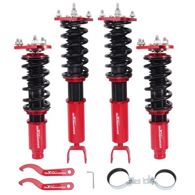 Maxpeedingrods Gewindefahrwerk 24 Wege Dämpfung einstellbar for Honda Prelude