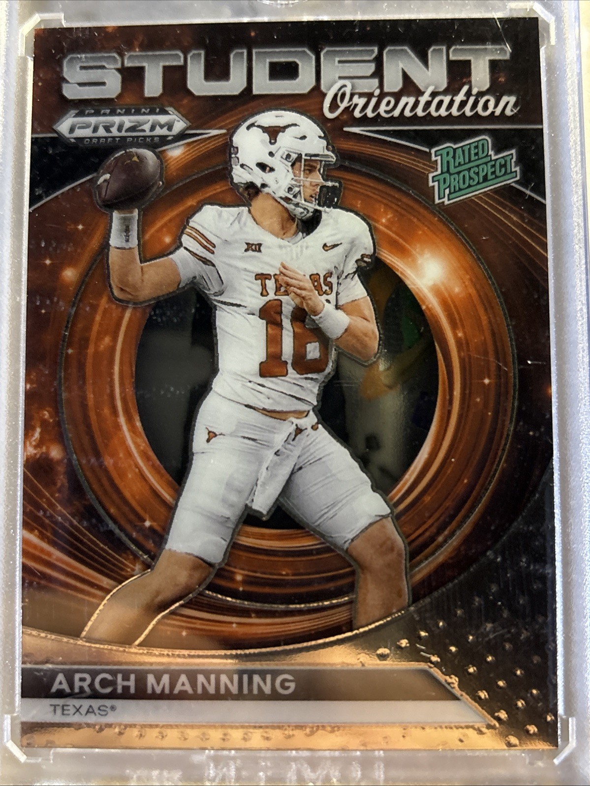 2024 Panini Prizm Draft Picks - Student Orientation Arch Manning #SO-AM (RC)