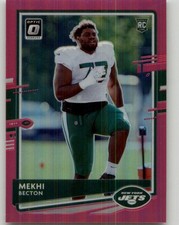 2020 Donruss Optic Mekhi Becton Pink Rookie #120 RC New York Jets