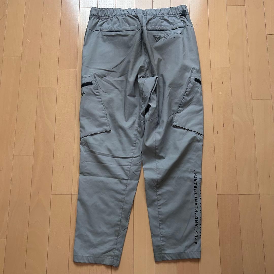 A BATHING APE Polyester Cargo Pants Gray Waist 82cm BA0226197 thumbnail 6