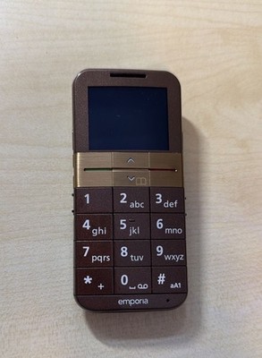 Emporia V35 Elegance Senioren Handy Große Tasten Bronze Händler Garantie Top