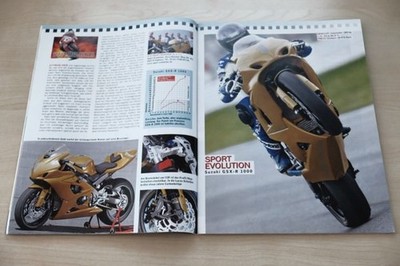 PS Sport Motorrad 09/2006 Suzuki GSX-R 1000 Sport Evolution mit 212PS in einer s