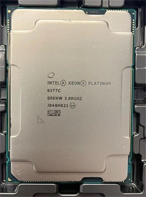 Intel Xeon 8377C CPU 32 core 3.0Ghz Processors TDP 330W support Optane