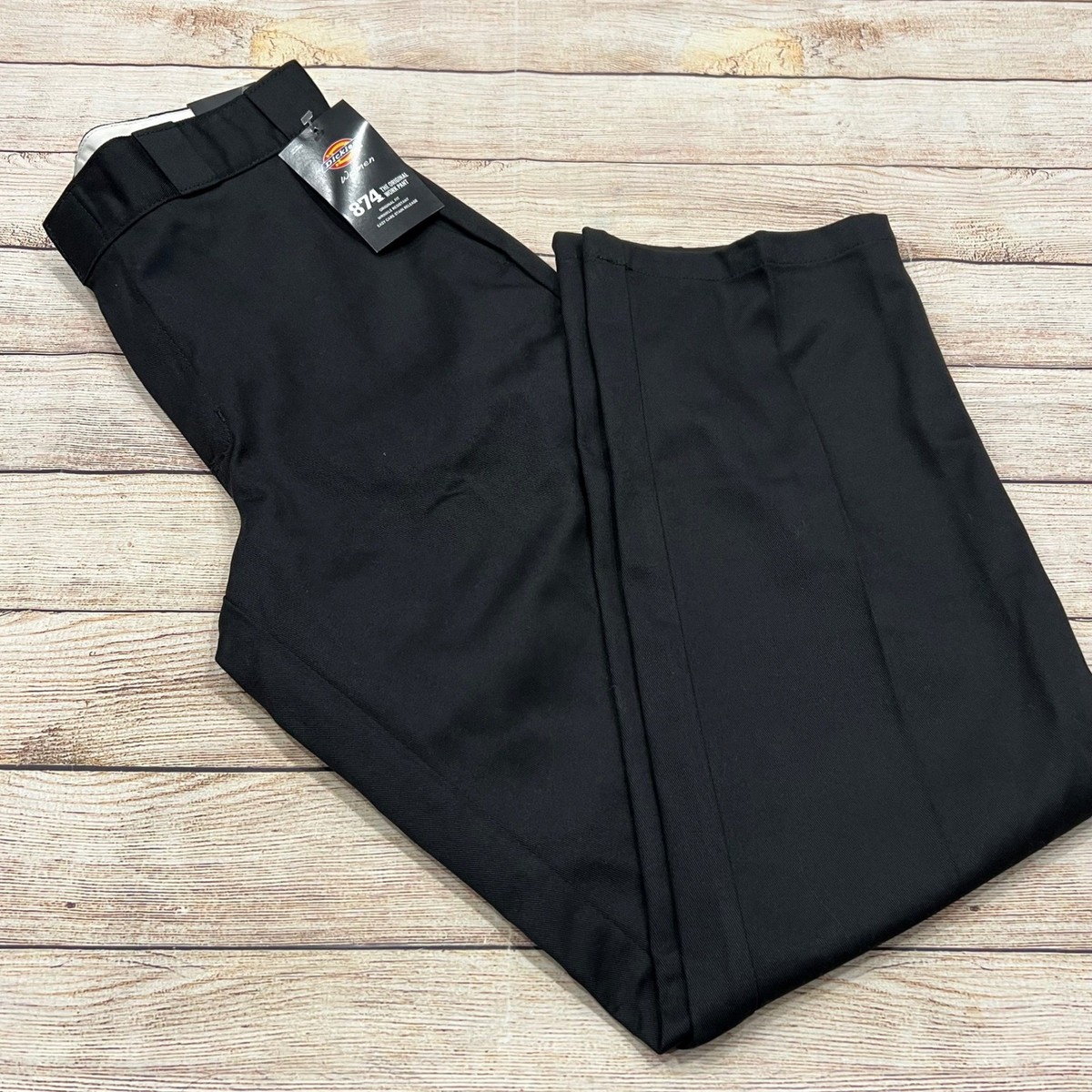 Dickies Womens 874 Original Fit Work Pant Black Wrinkle Resistant