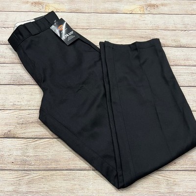 Dickies Womens 874 Original Fit Work Pant Black Wrinkle Resistant Easy Care 6R