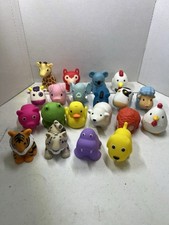 Lot of 25 Munchkin Squirts Baby Bath Toys Animals Ducks Pigs Frogs