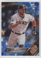 2016 Topps Box Set Chrome Sapphire Edition /250 Hunter Pence #154 0b0