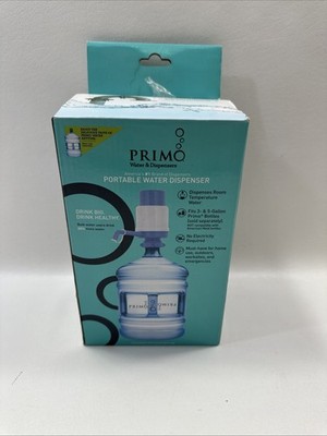 Primo Portable Water Dispenser Fits 3- &-5 Gallons New Open Box